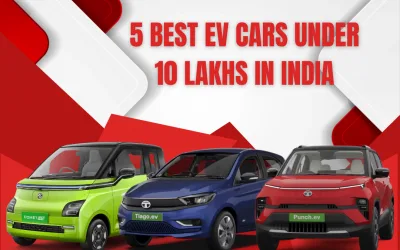 5 Best EV Cars Under 10 Lakhs in India