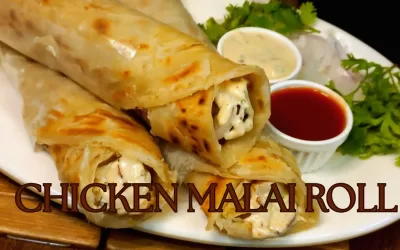 Irresistible Chicken Malai Roll for Foodies