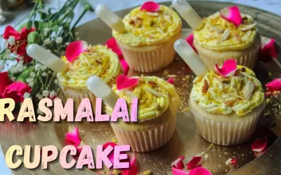 Rasmalai Cupcakes: A Decadent Indian Delight