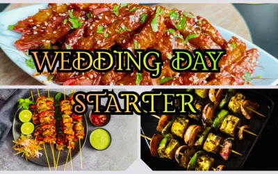 Wedding Day Starters: 3 Recipes for a Perfect Celebration