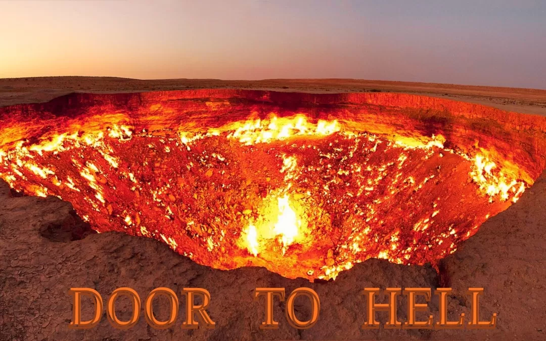 The Door to Hell: The Fiery Crater That Never Stops Burning
